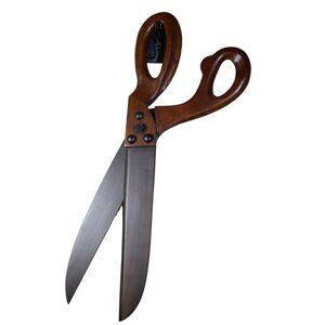 NEW RARE Vintage Pottery Barn Extra Large Wooden Scissor Wall Art Décor 35” long